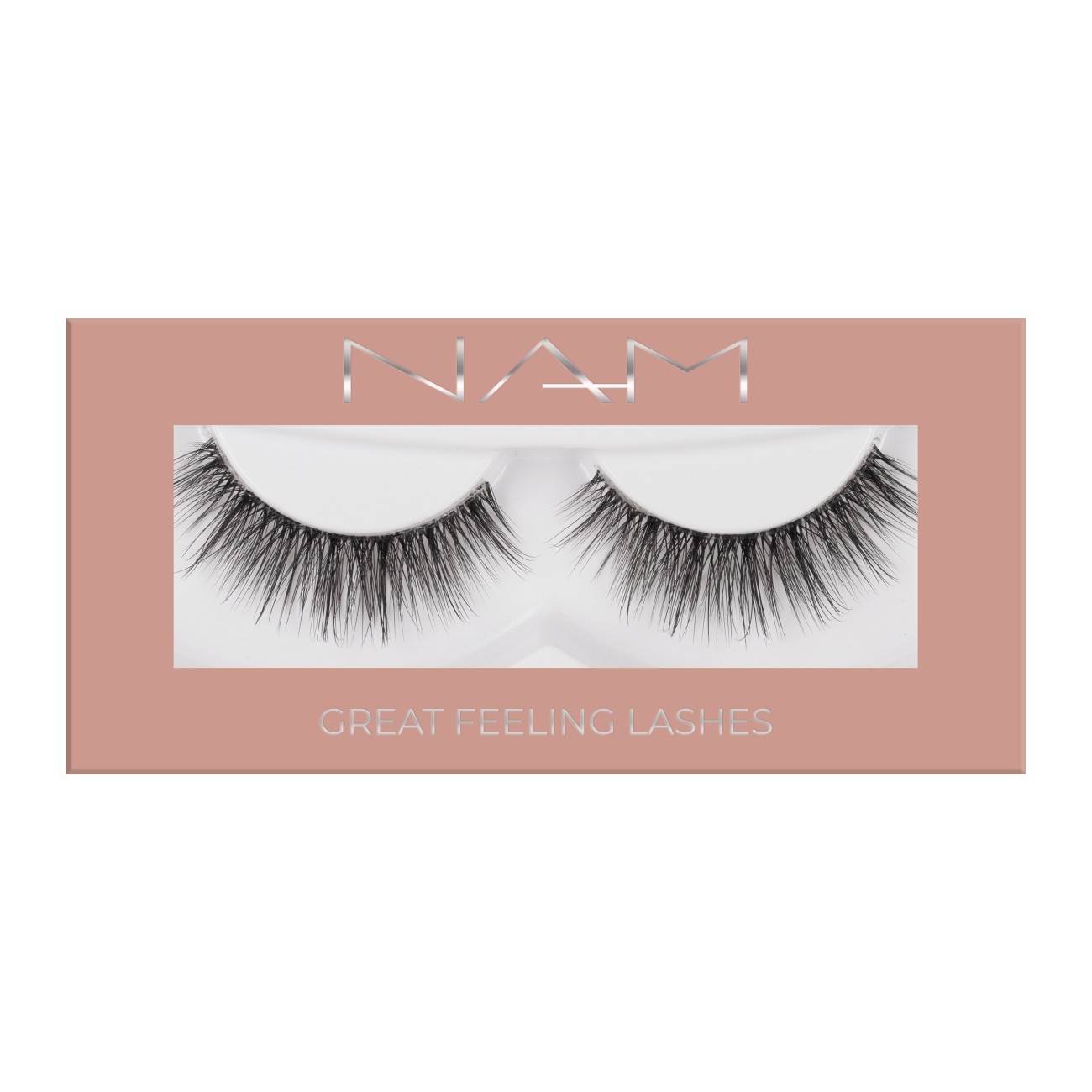 NAM Sztuczne rzęsy na transparentnym pasku Great Feeling Lashes