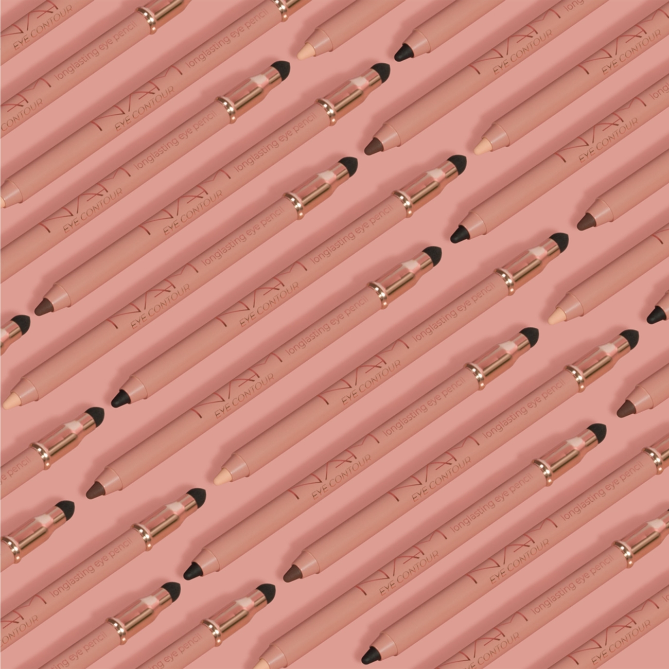 NAM Precyzyjna kredka do oczu z gąbeczką Eye Contour Longlasting Eyepencil