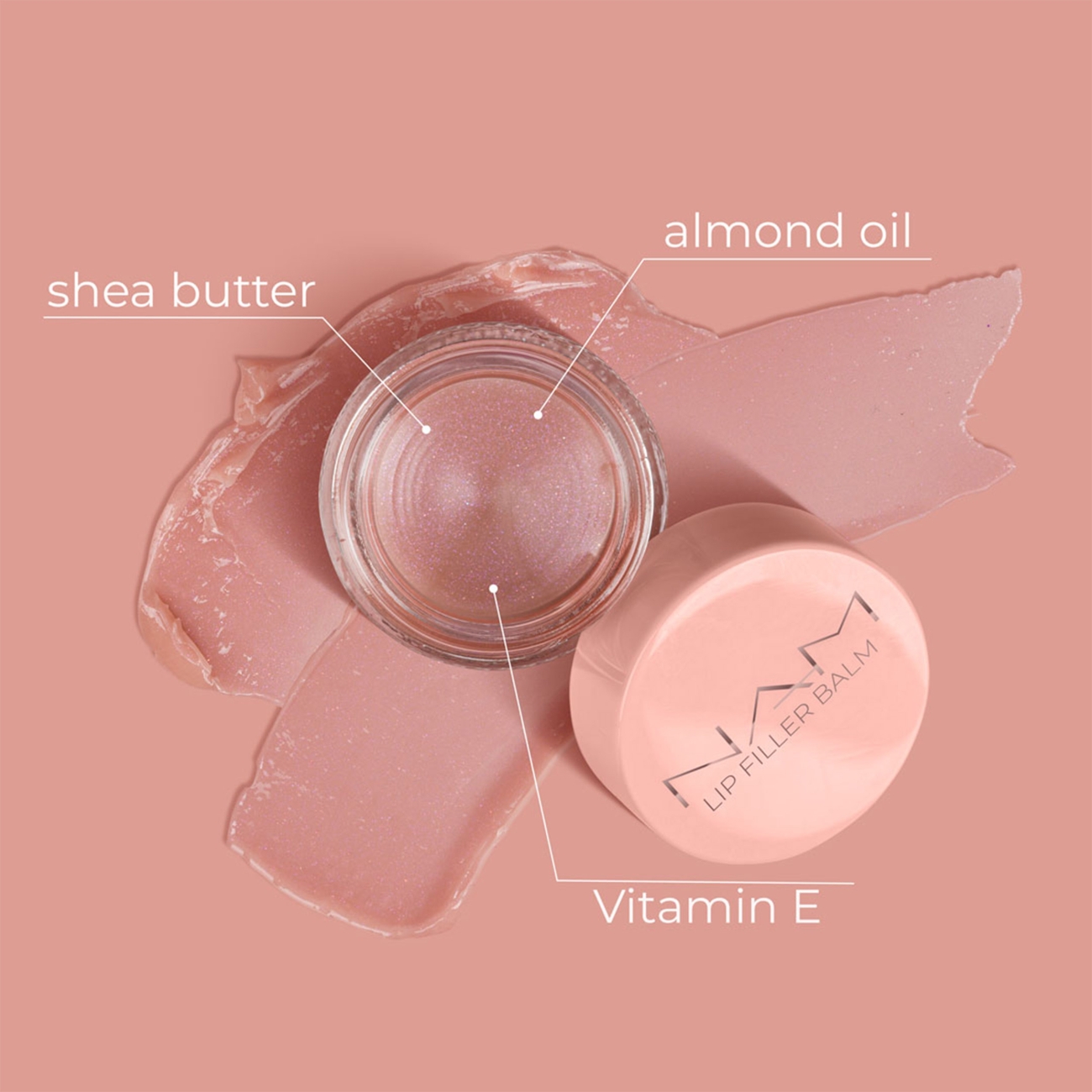 NAM Odżywczy balsam chłodzący do ust Lip Filler Balm
