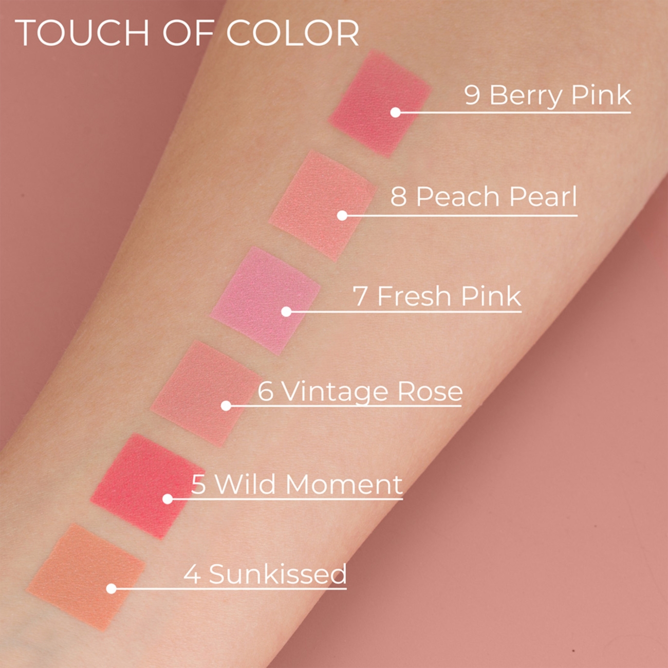R&oacute;ż do policzk&oacute;w Touch of Color Blusher