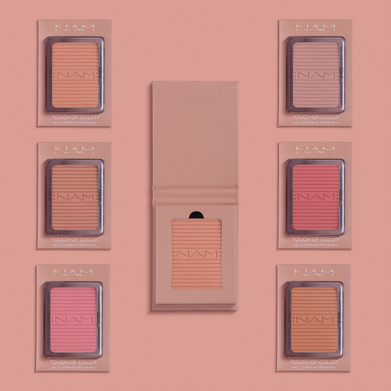 NAM Aksamitny r&oacute;ż do policzk&oacute;w Touch of Color Blusher