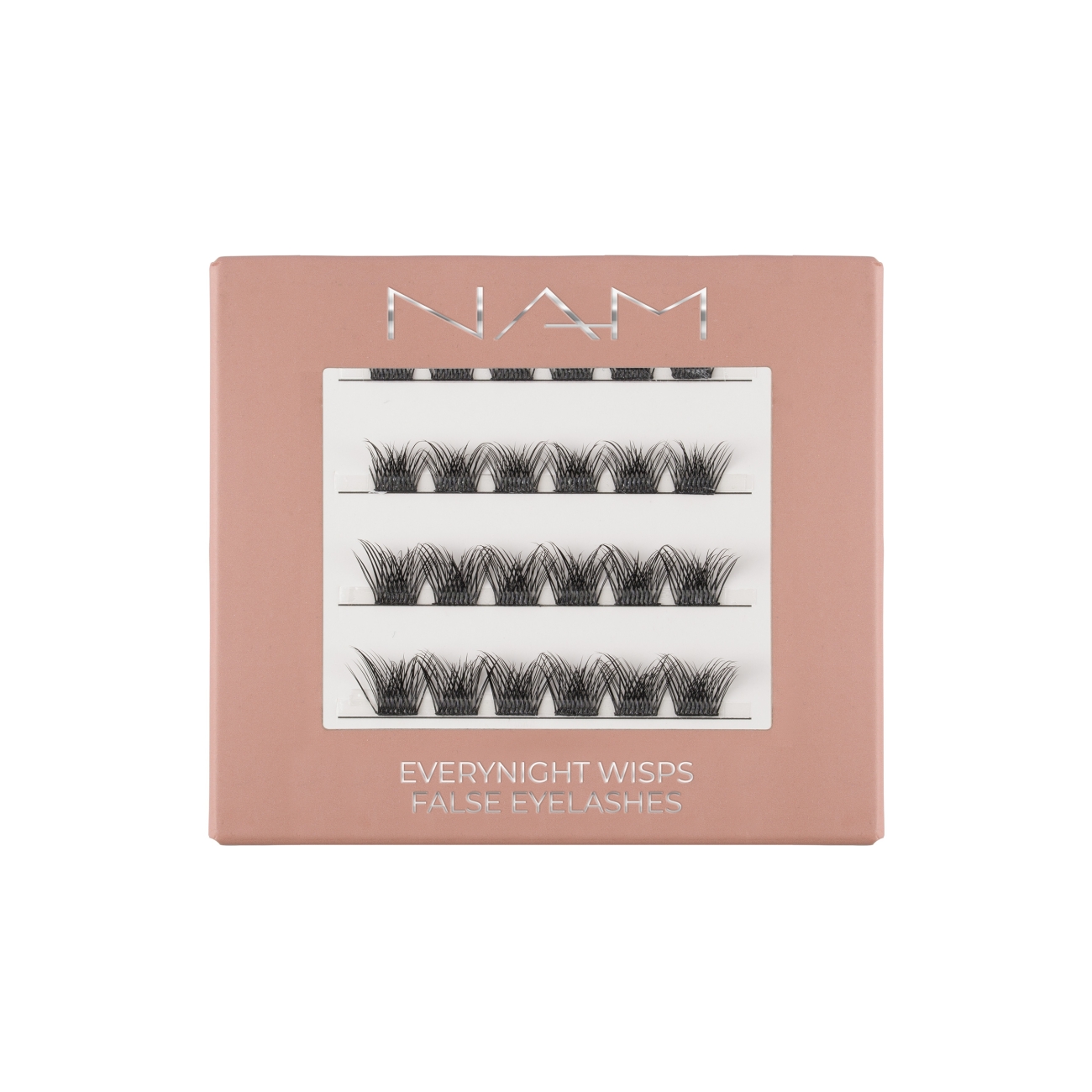 NAM Wydłużające i pogrubiające kępki rzęs Everynight Wisps False Eyelashes