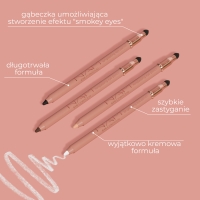 NAM Precyzyjna kredka do oczu z gąbeczką Eye Contour Longlasting Eyepencil