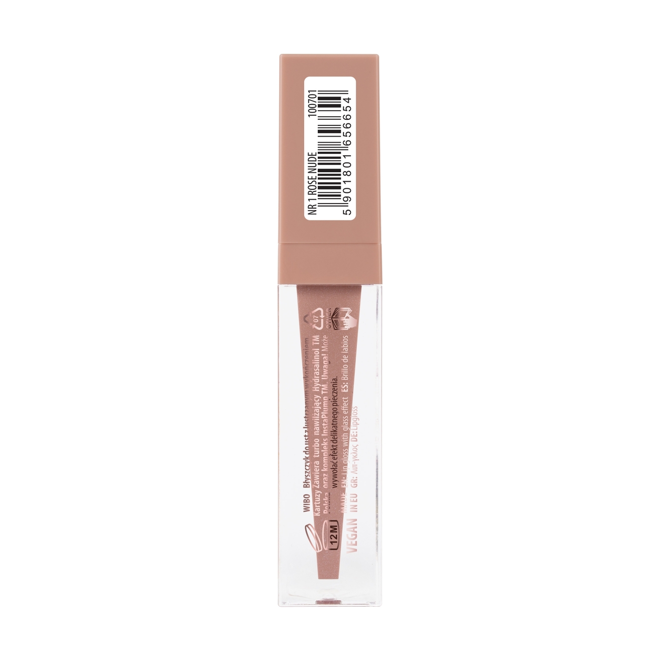 NAM Powiększający usta błyszczyk z efektem tafli Latex Lipgloss