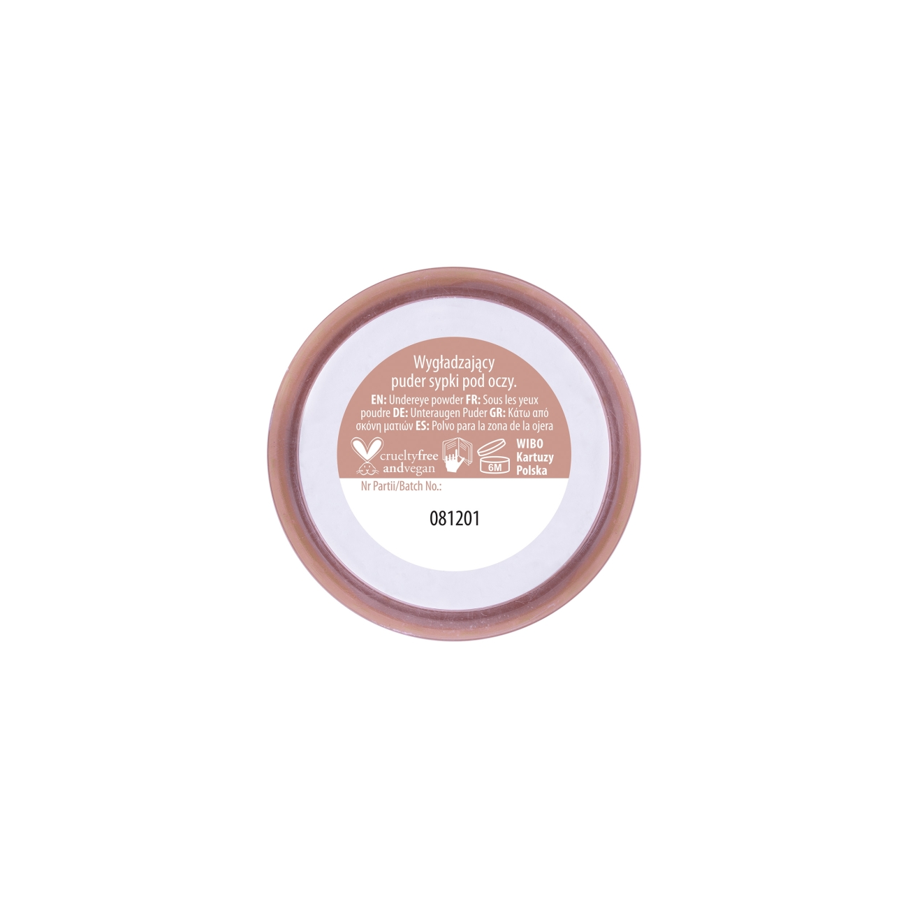 NAM Rozświetlający puder pod oczy Cotton Candy Undereye Powder
