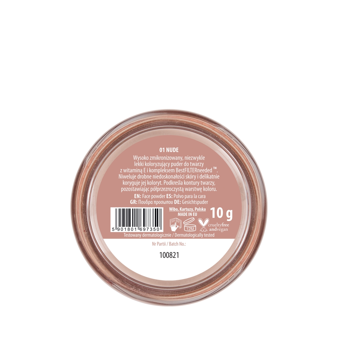NAM Sypki puder koloryzujący Wonder Finish Loose Powder