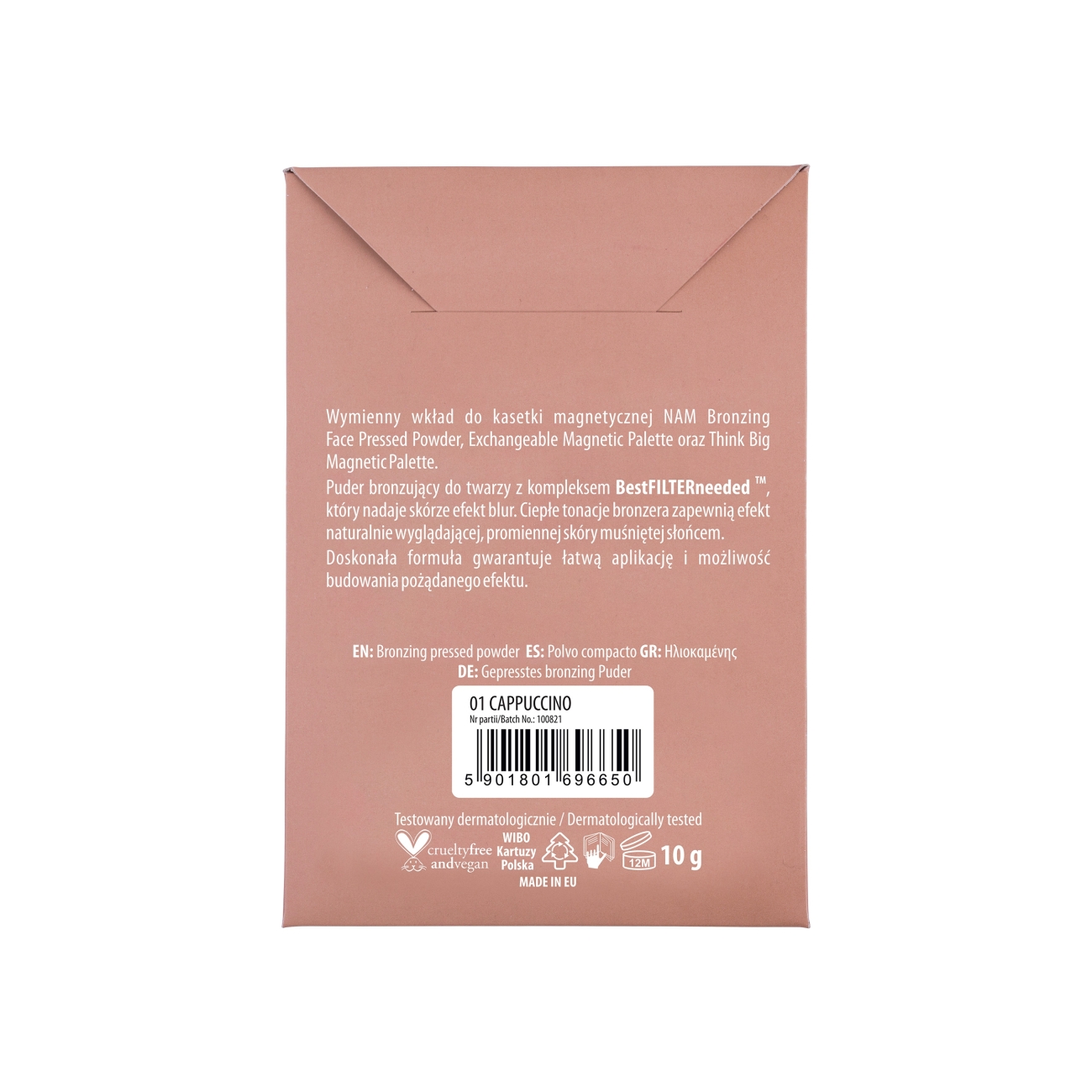NAM Bronzer do twarzy - refill Bronzing Face Pressed Powder Insert
