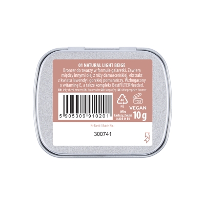 NAM Bronzer do twarzy w formule galaretki Smart Jelly Bronzer