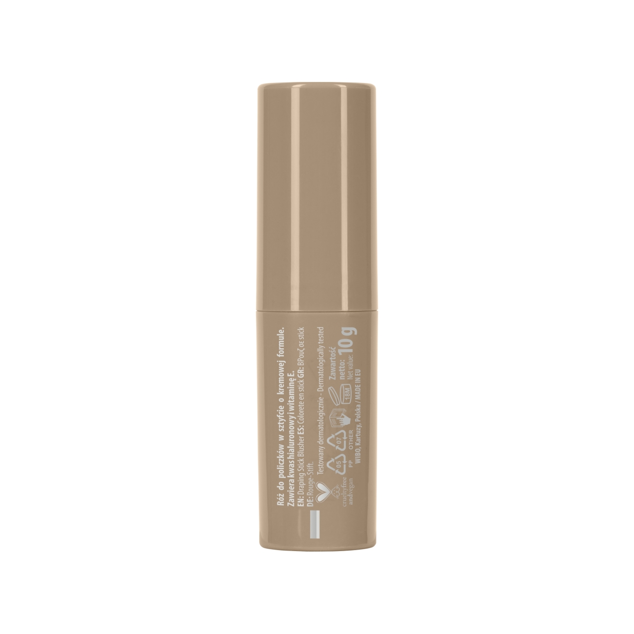 NAM Kremowy r&oacute;ż w sztyfcie Drapping Stick Blusher