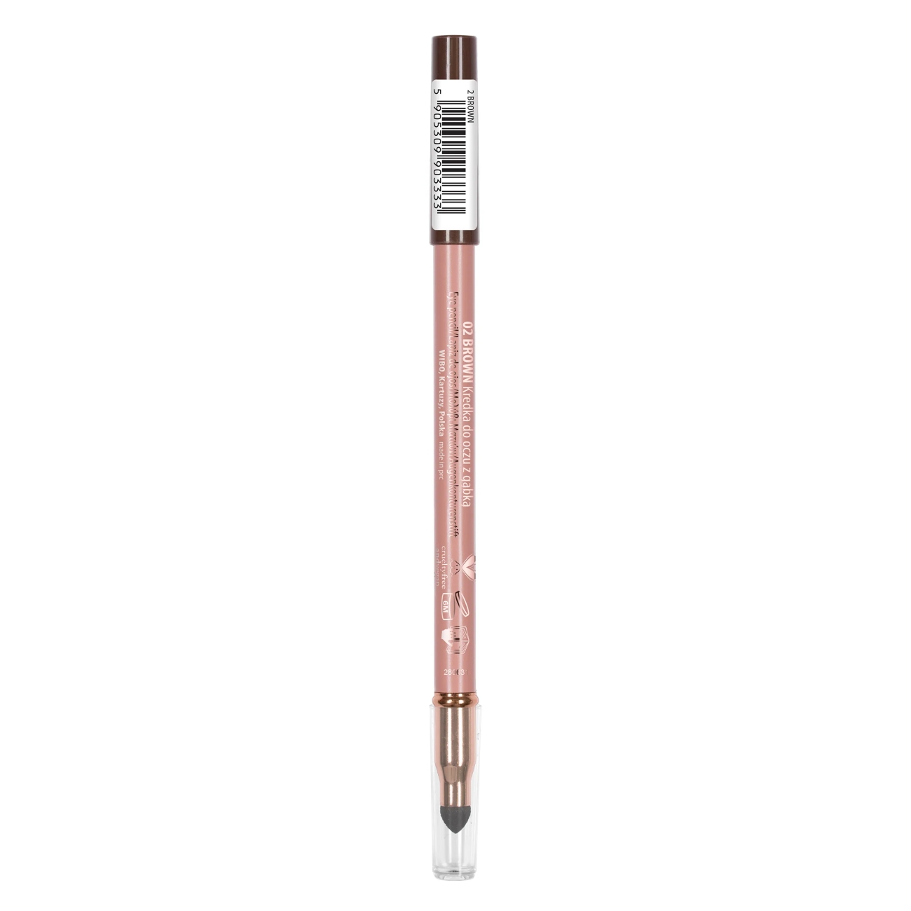 NAM Precyzyjna kredka do oczu z gąbeczką Eye Contour Longlasting Eyepencil