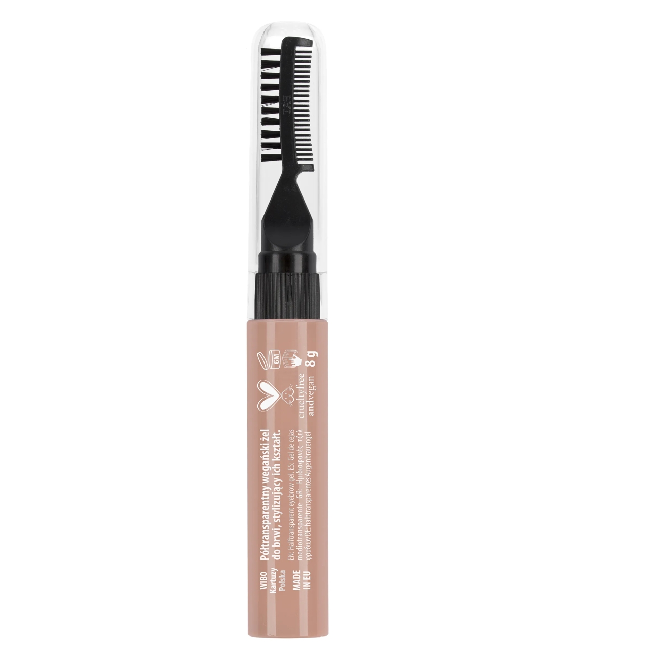 NAM P&oacute;łtransparentny żel utrwalający do brwi Half Transparent Brow Gel
