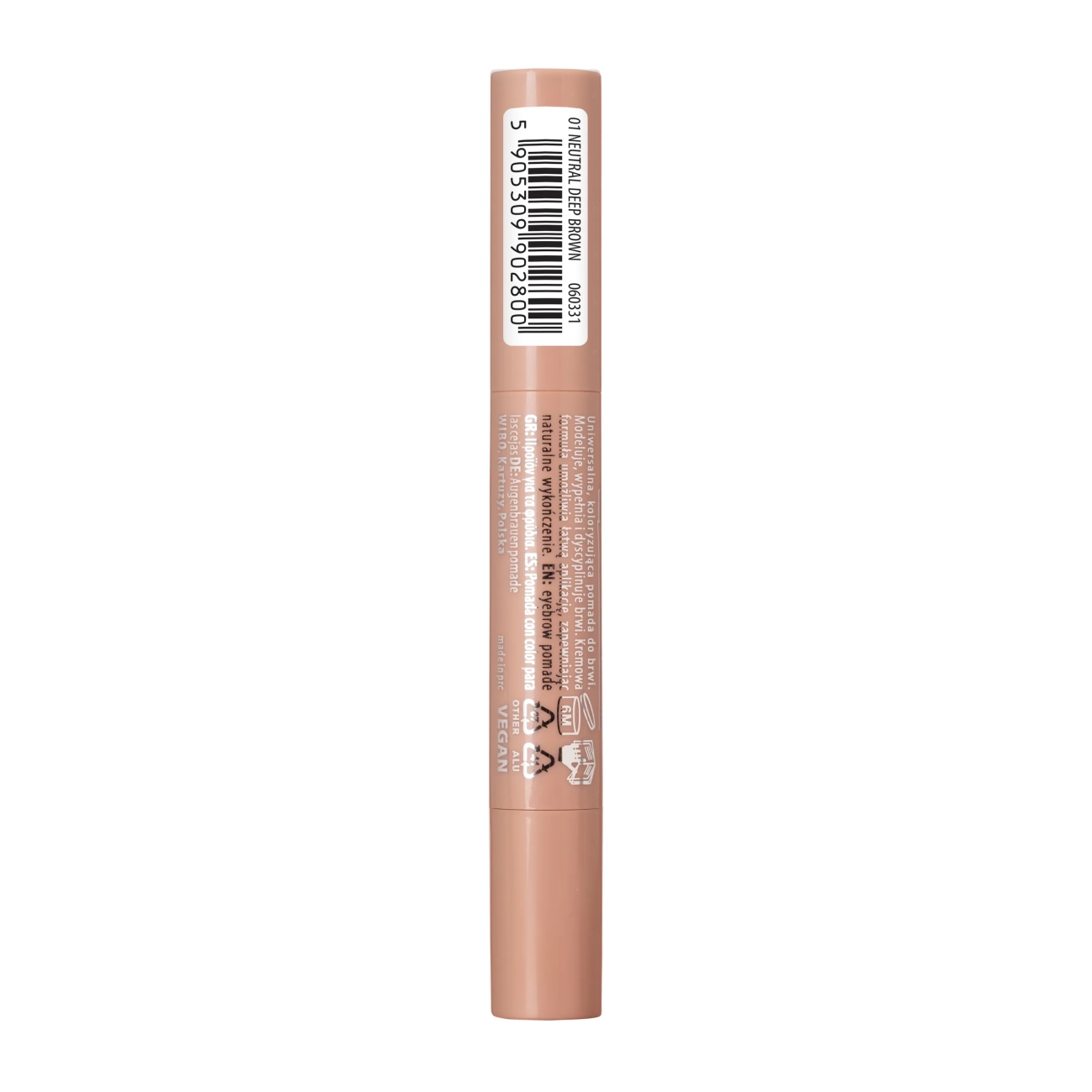 NAM Pomada do brwi z wbudowanym pędzelkiem Eyebrow Pen Pomade