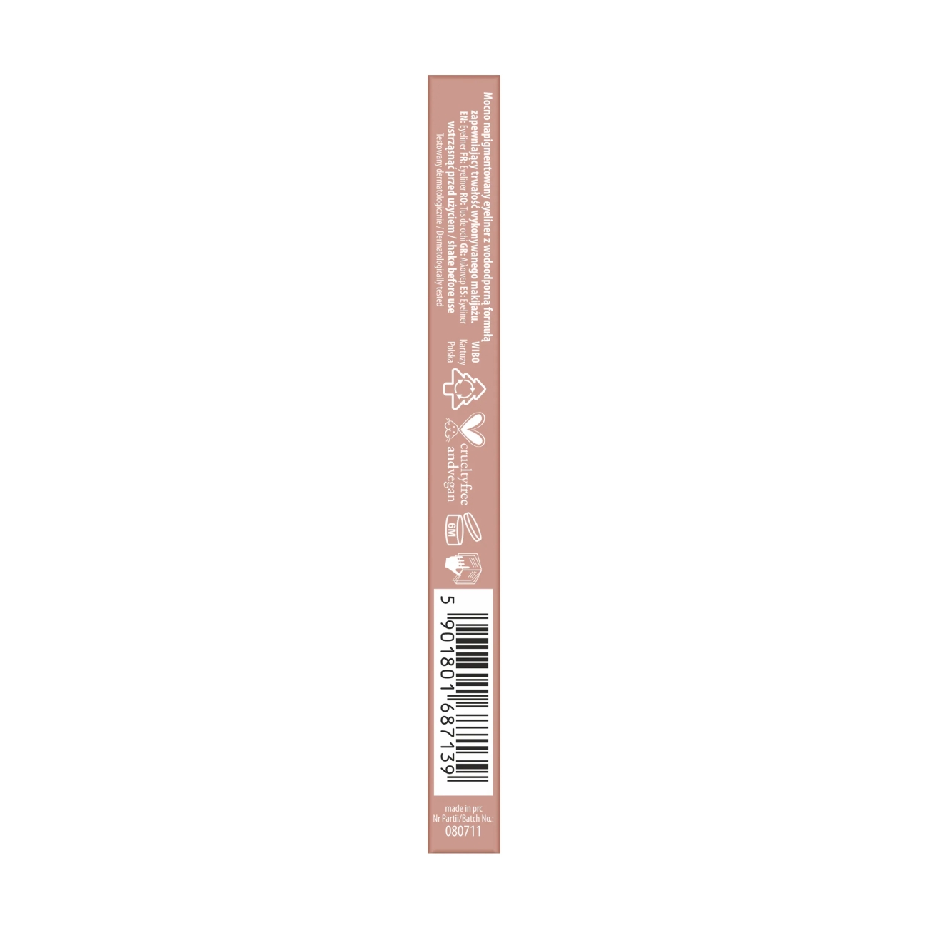 NAM Wodoodporny i precyzyjny eyeliner w pisaku Waterproof Pen Liner