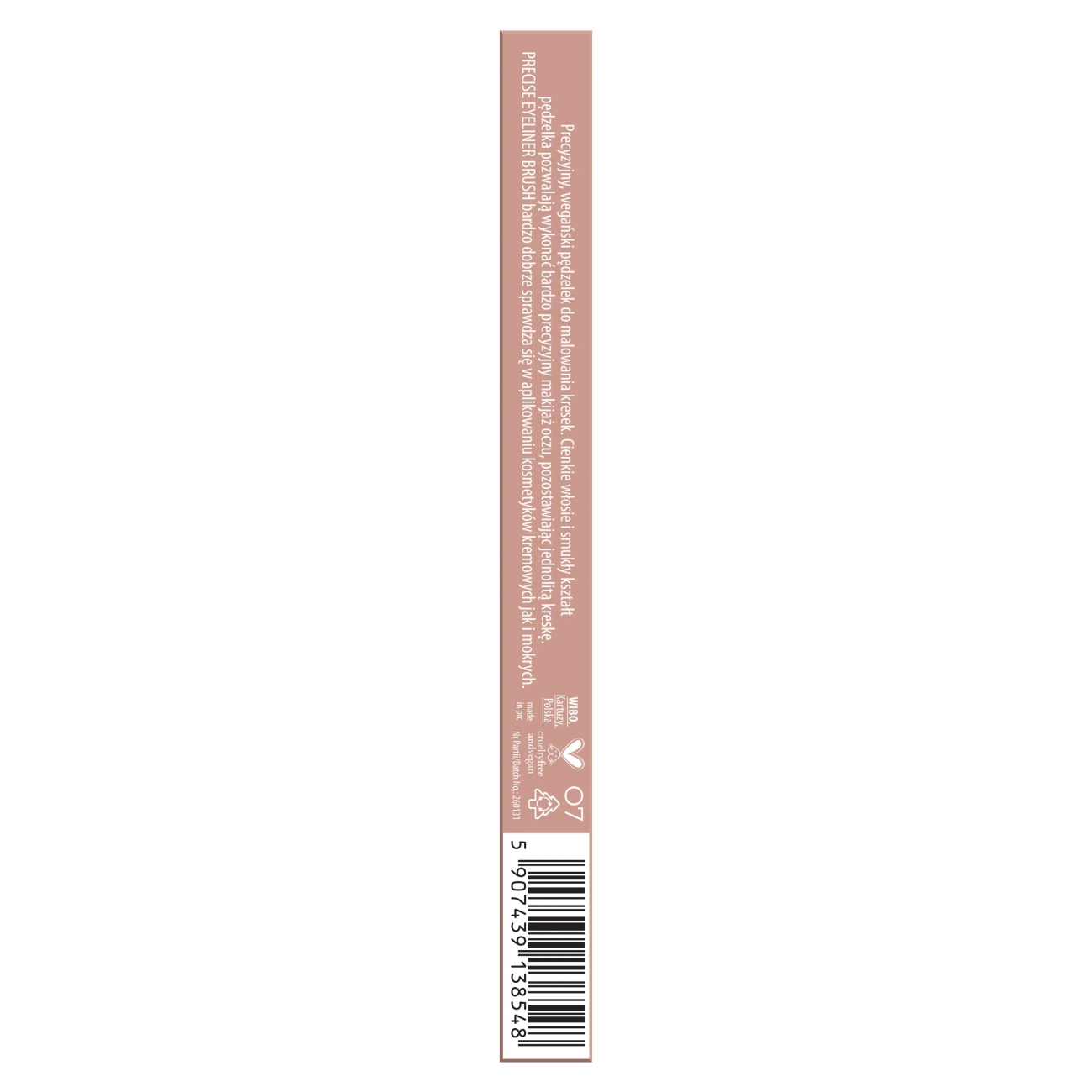 NAM Precyzyjny pędzel do eyelinera Precise Eyeliner Brush