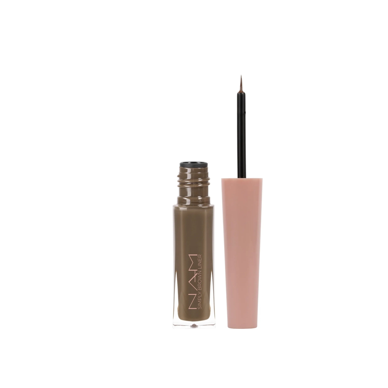 NAM Precyzyjny brązowy eyeliner w kałamarzu Simply Brown Liner