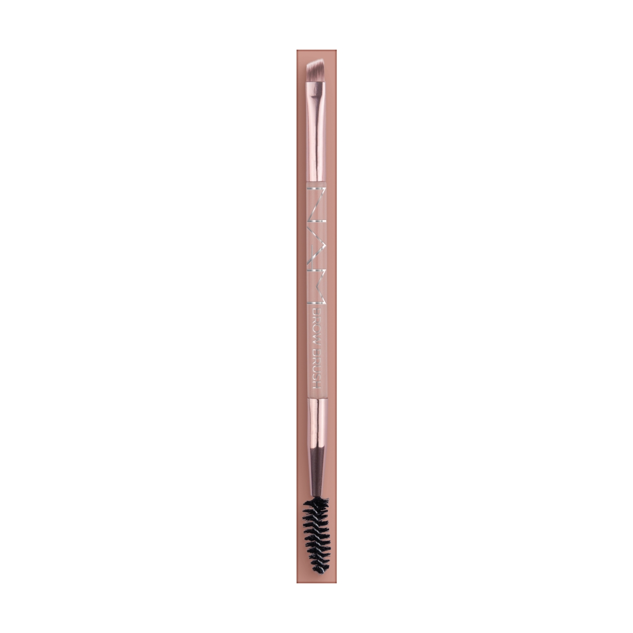 NAM Precyzyjny pędzel do brwi z wbudowaną szczoteczką Eyebrow Brush