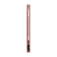 NAM Precyzyjny pędzel do brwi z wbudowaną szczoteczką Eyebrow Brush