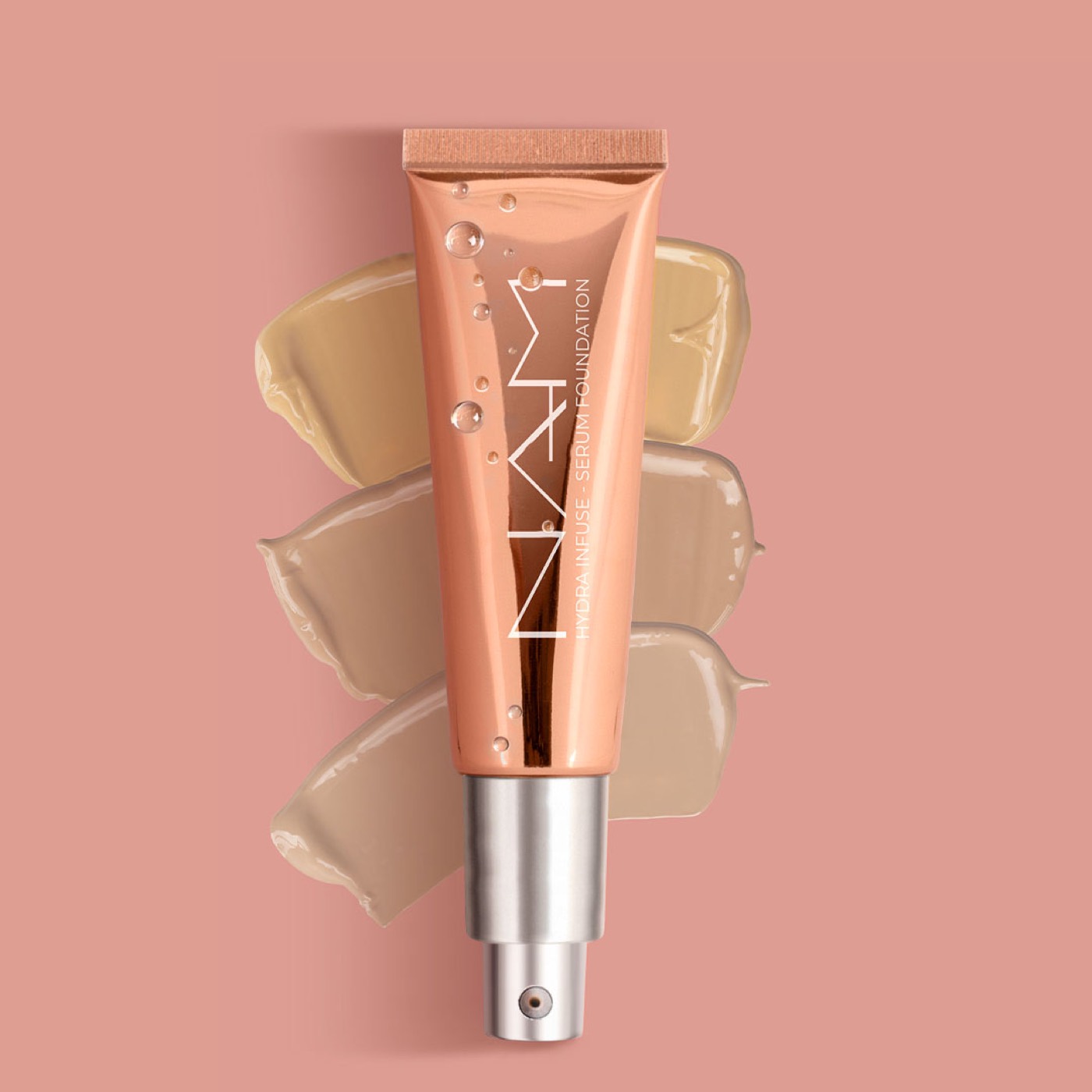 Podkład NAM Hydra Infuse Serum Foundation z odcieniami