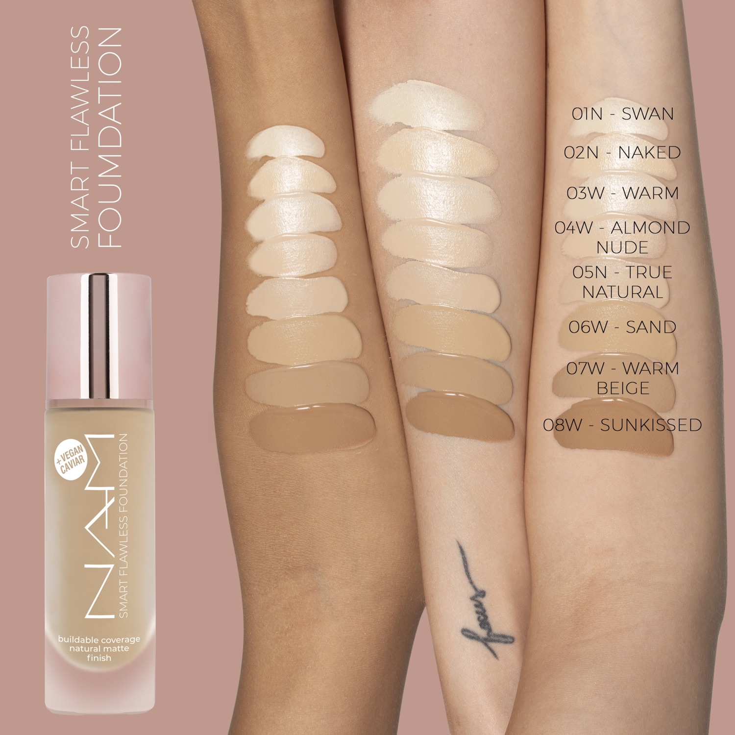 Smart Flawless Foundation &mdash; odcień 1